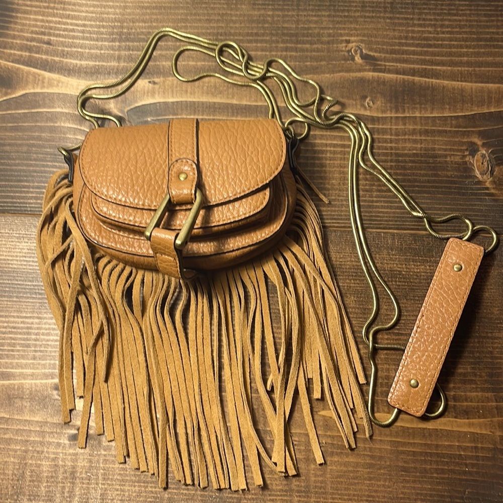 Brown satchel